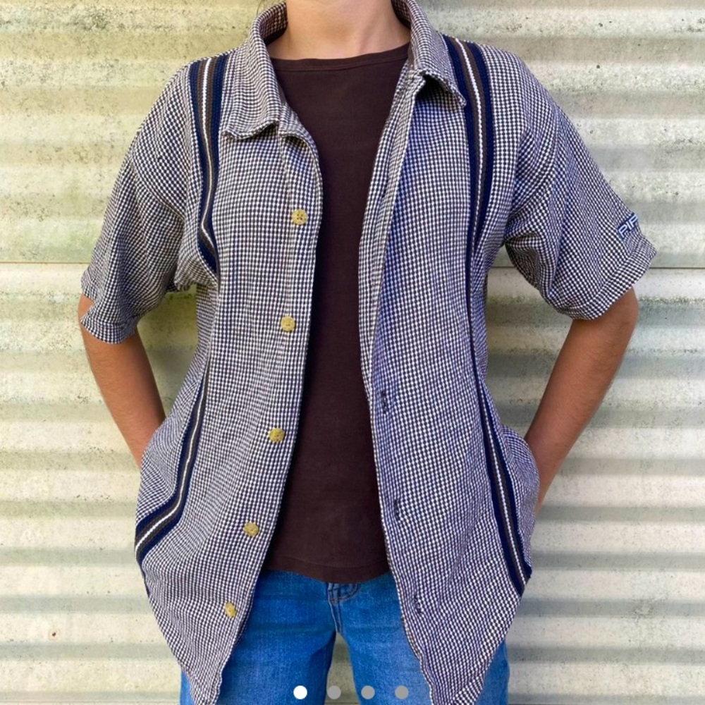 Vintage Lee Pipes Men Button-Up